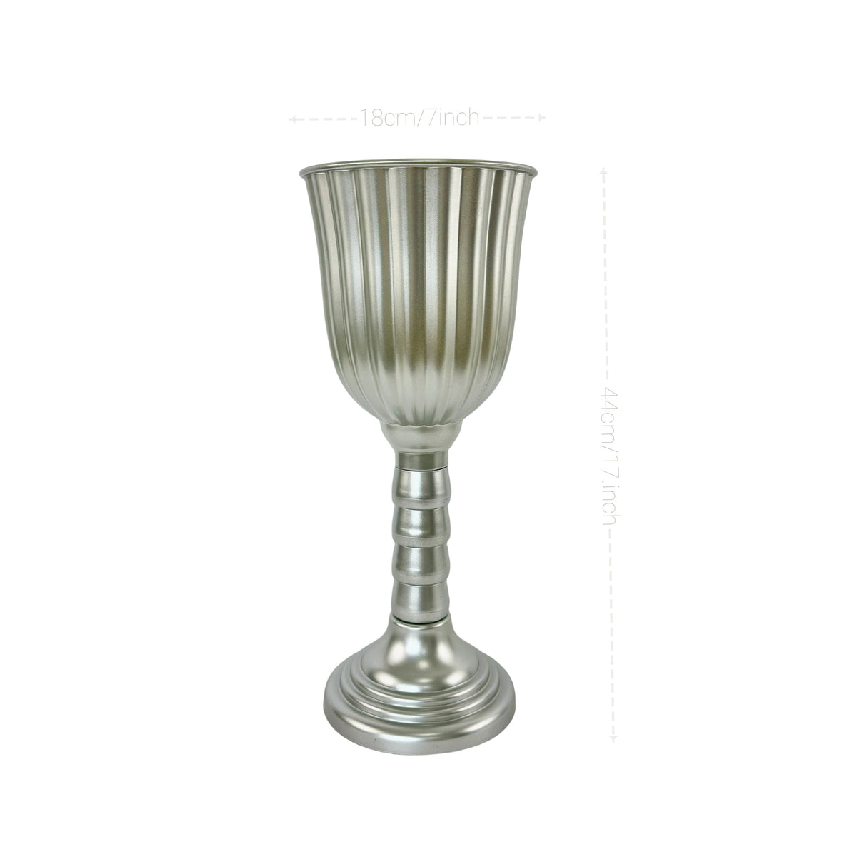 Cylinder flower vase wedding centerpiece gold silver white