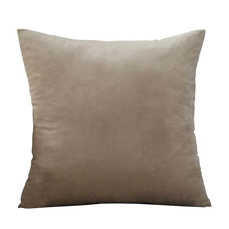 Nordic Velvet Throw Pillow Cover