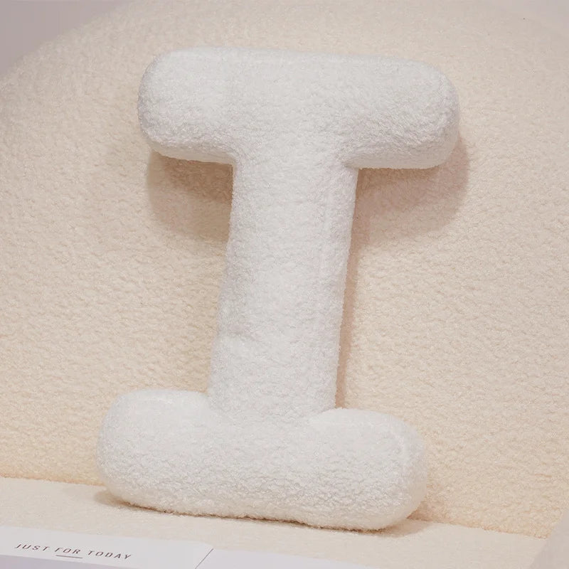 Alphabet Letter Plush Pillow