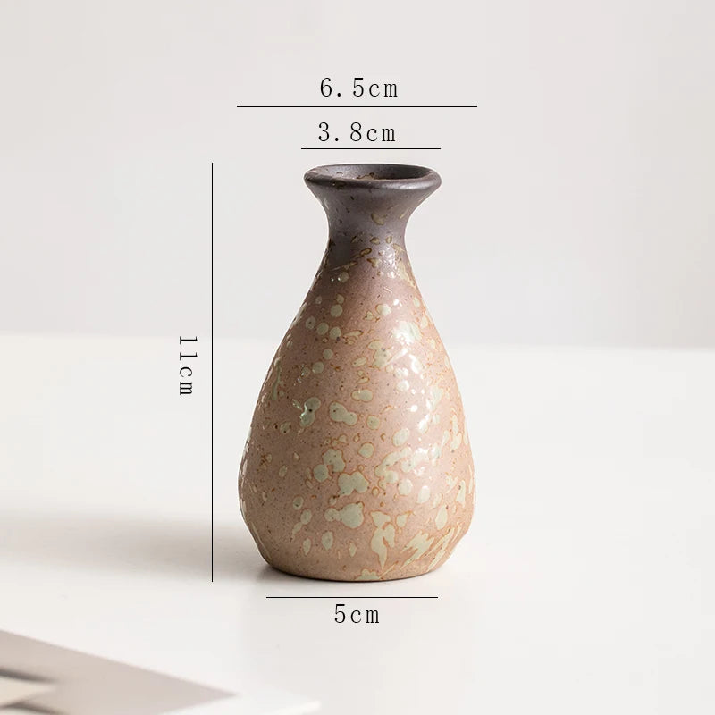 Stone Shape Ceramic Mini Vase Hydroponic Gift | Aurelia
