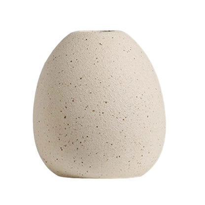 Modern boho ceramic vase for entryway and living room floral décor