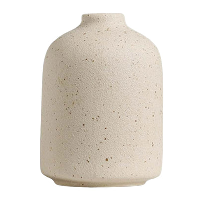 Modern boho ceramic vase for entryway and living room floral décor