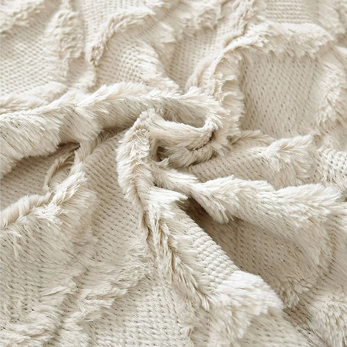Soft Plush Throw Pillow Cover — styling detail