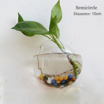 Wall Hanging Glass Terrarium Vase