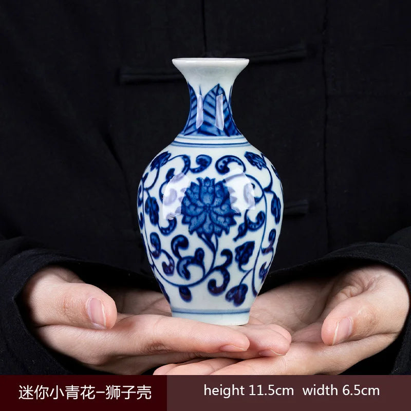 Jingdezhen Blue White Porcelain Vase