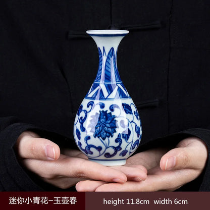 Jingdezhen Blue White Porcelain Vase