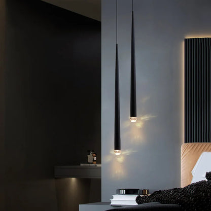 Copper Metal Bedside Pendant Light