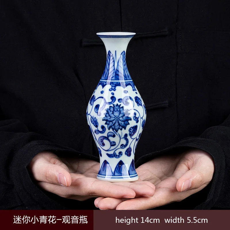 Jingdezhen Blue White Porcelain Vase