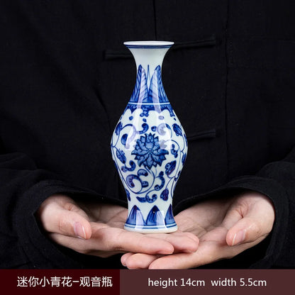 Jingdezhen Blue White Porcelain Vase