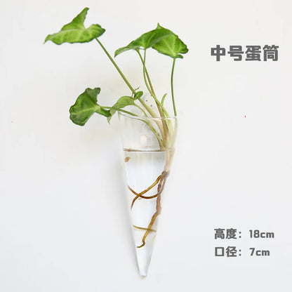 Wall Hanging Glass Terrarium Vase