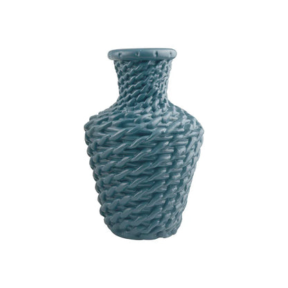 European basket style plastic vase wedding table centerpiece