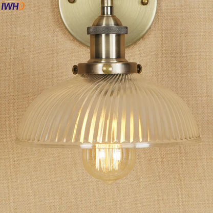 Antique Brass Swing Arm Wall Sconce