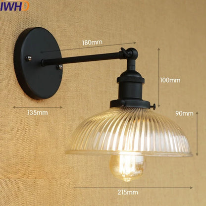 Antique Brass Swing Arm Wall Sconce