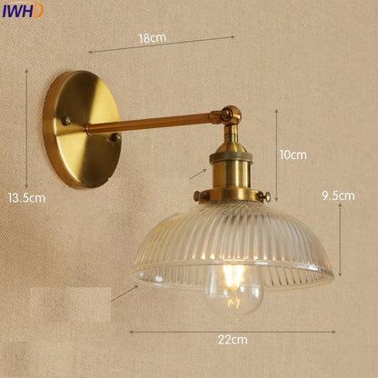 Antique Brass Swing Arm Wall Sconce