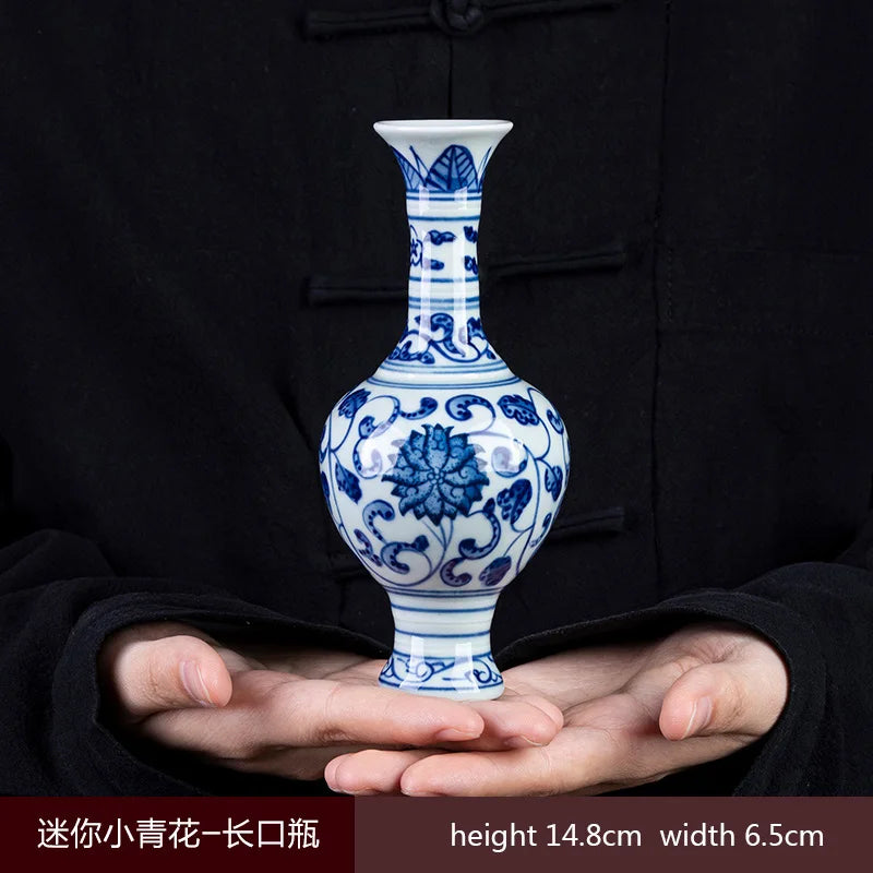 Jingdezhen Blue White Porcelain Vase