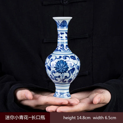Jingdezhen Blue White Porcelain Vase