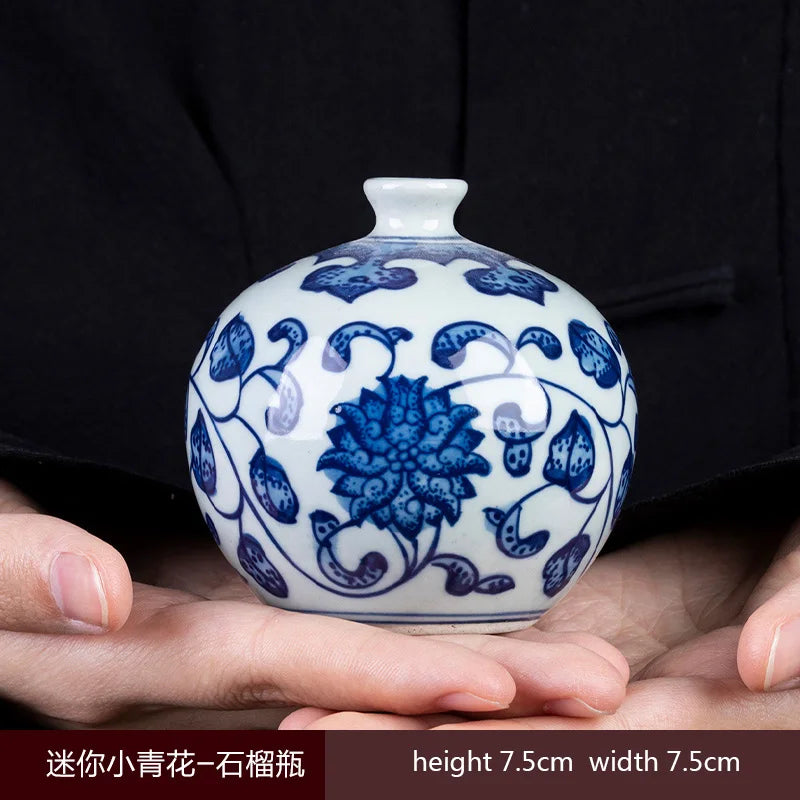 Jingdezhen Blue White Porcelain Vase