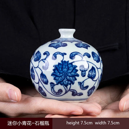 Jingdezhen Blue White Porcelain Vase