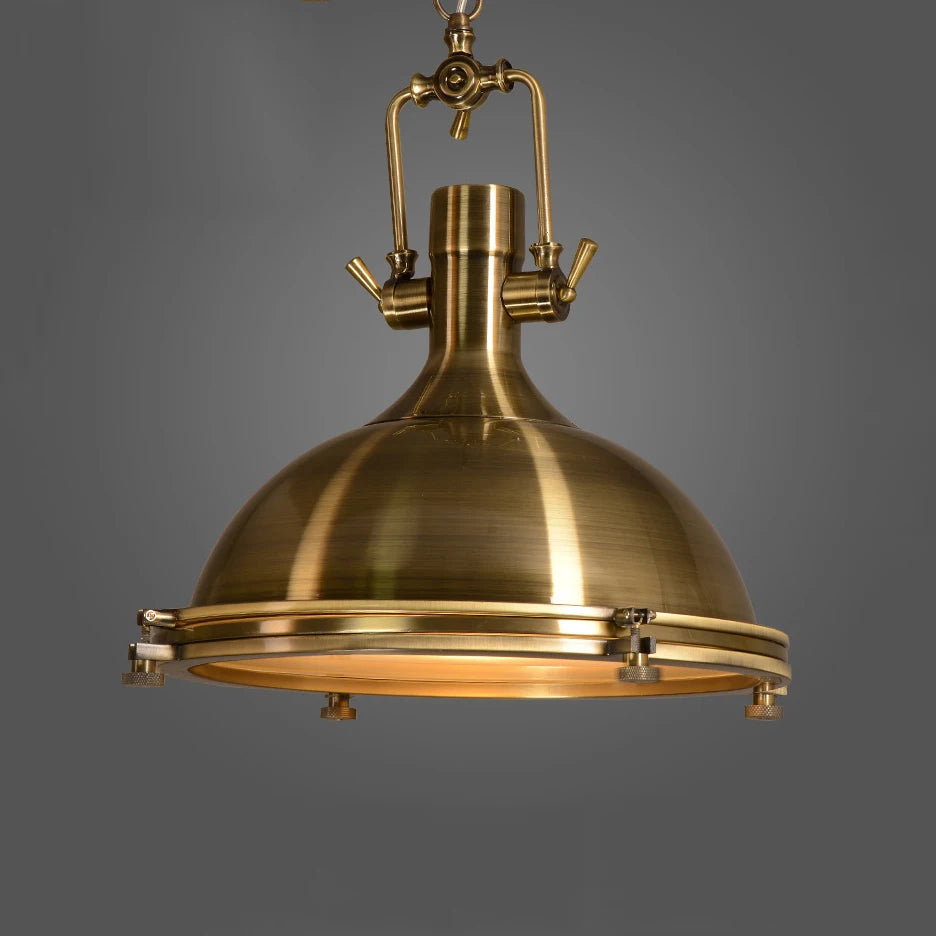 Industrial Metal Pendant Light