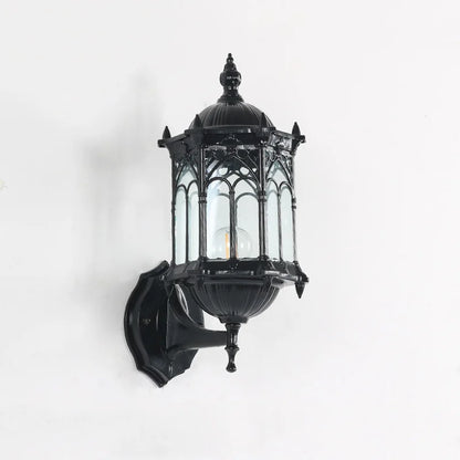 outdoor wall sconce, installed in a room interior setting