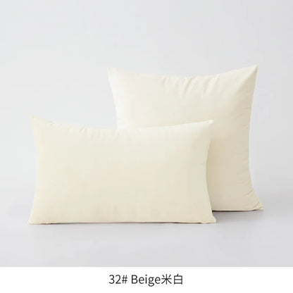 Plush Velvet Throw Pillow Cover