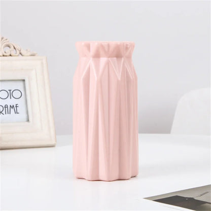 Unbreakable Plastic Imitation Ceramic Vase