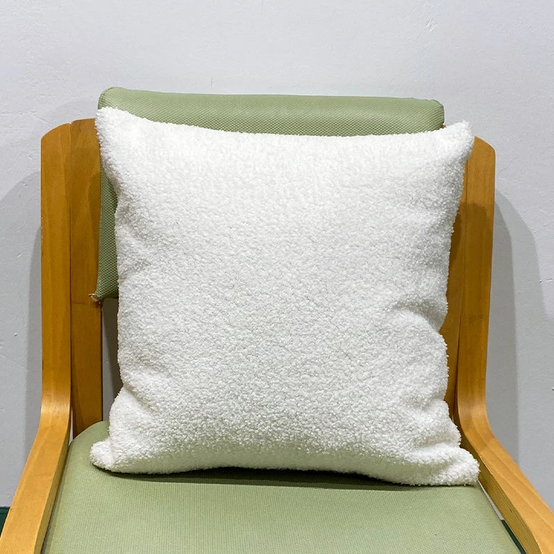 Faux Fur Throw Pillow Cover
