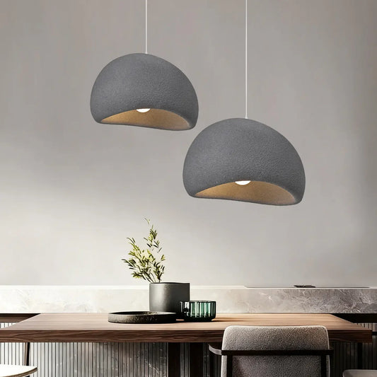 Wabi Sabi Resin Pendant Light