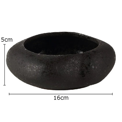 Lotus seedpod ceramic vase ornament modern table display