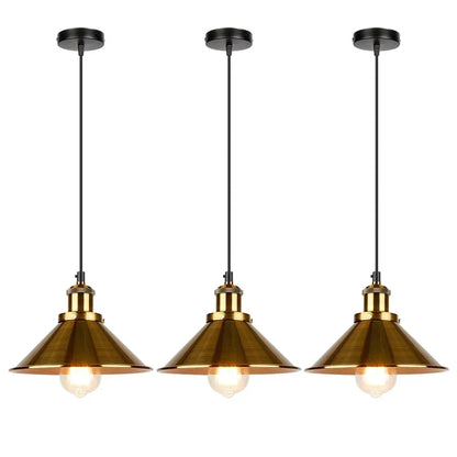 Vintage Chrome Multi Pendant