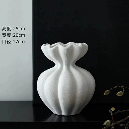 French minimalist ceramic vase gift for anniversary birthday