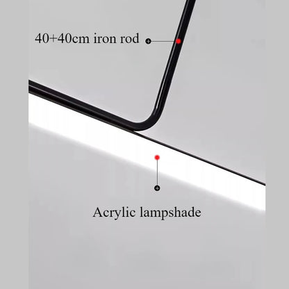 Aluminum Line Tube Pendant Light