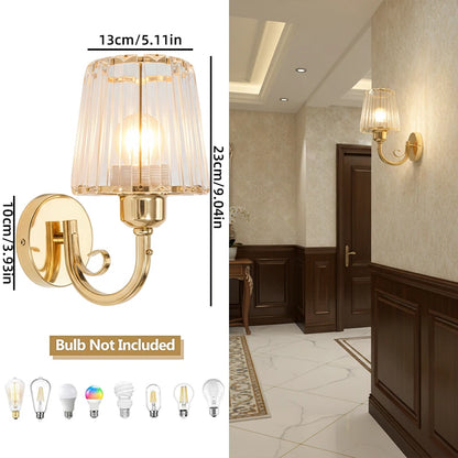 Nordic Modern Brass Wall Sconce