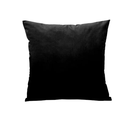 Black Velvet Throw Pillow Cover — styling detail