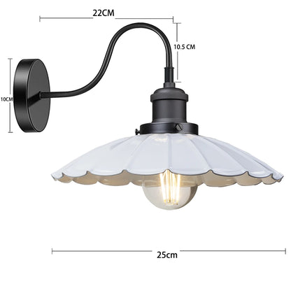 Black Gooseneck Barn Outdoor Wall Sconce