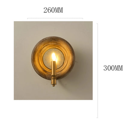 American Retro Mirror Wall Sconce