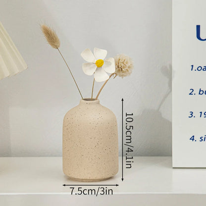 Retro Ceramic Dried Flower Vase