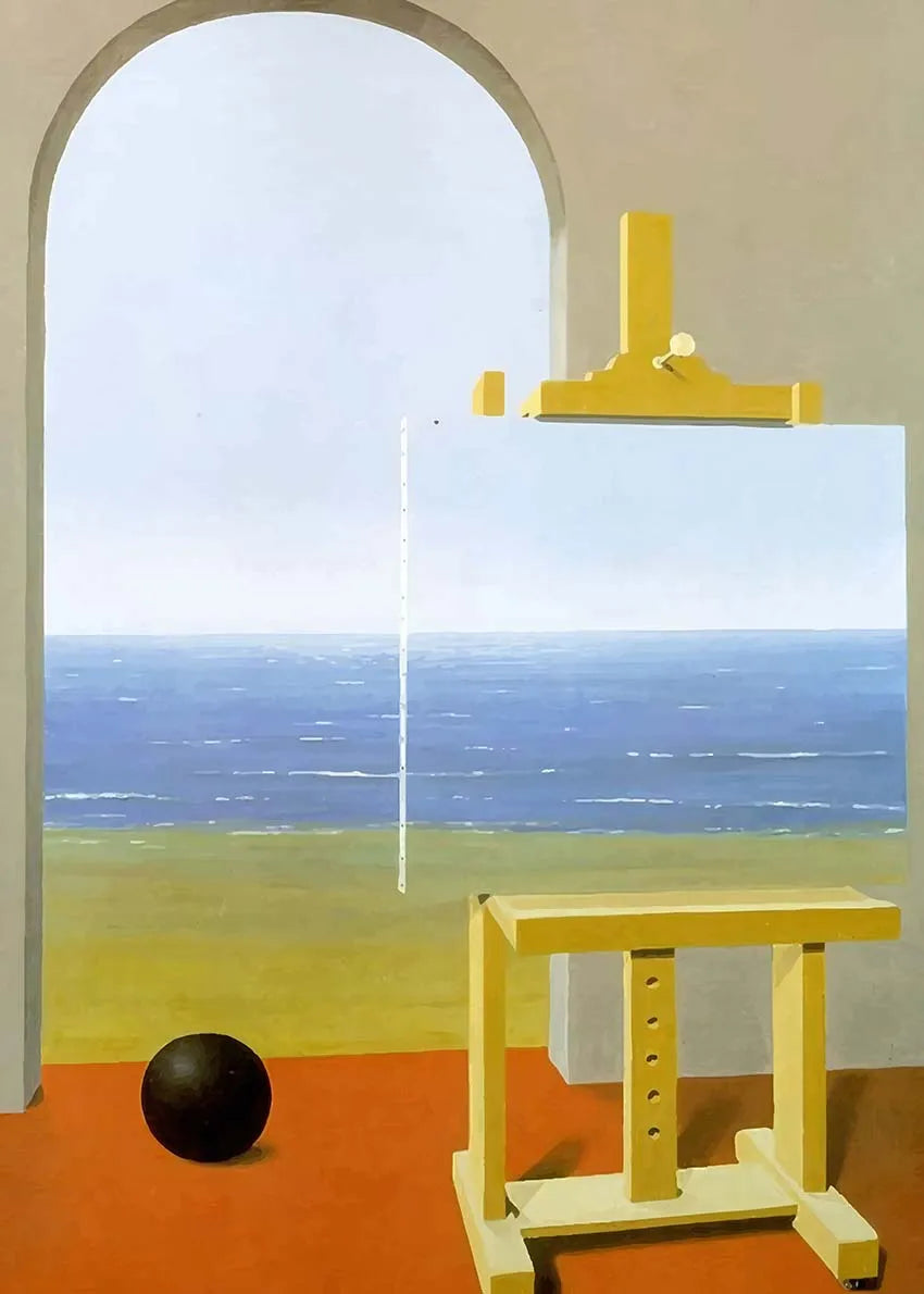 Surrealist Rene Magritte Classic Art Canvas Wall Art