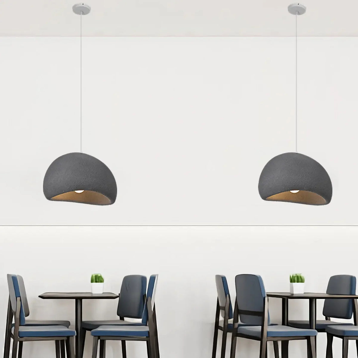 Wabi Sabi Resin Pendant Light