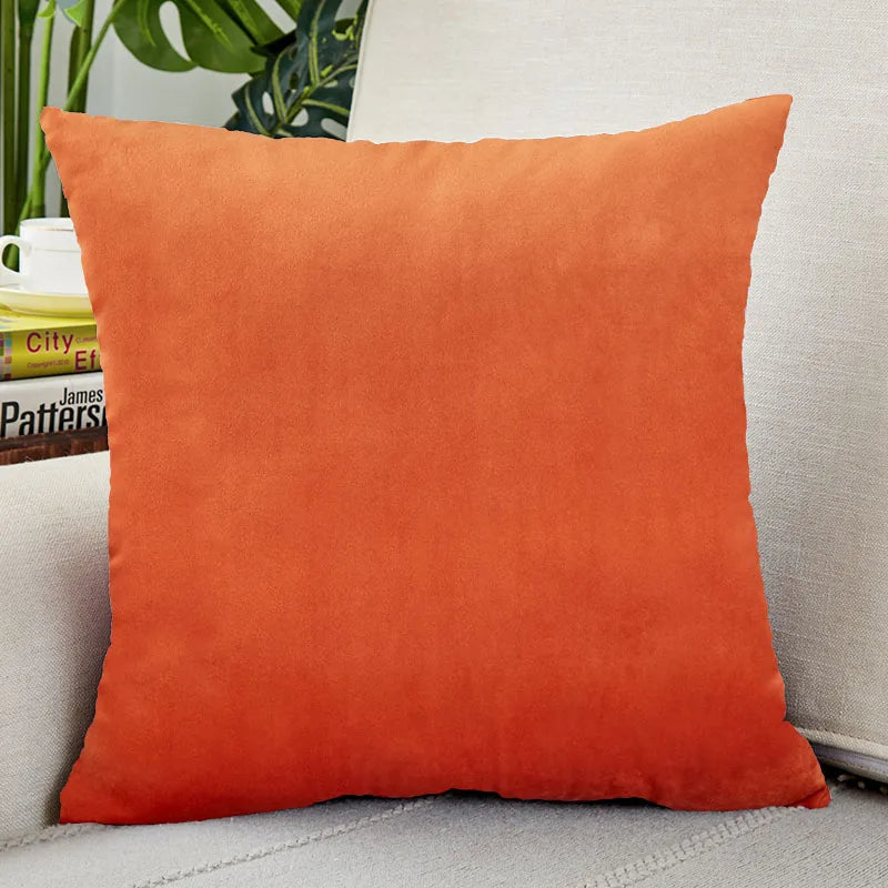 Nordic Velvet Throw Pillow Cover