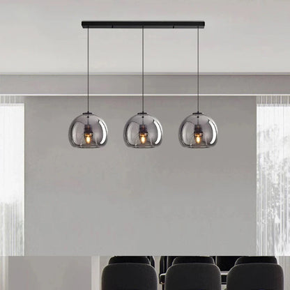 Iron Glass LED Pendant Light