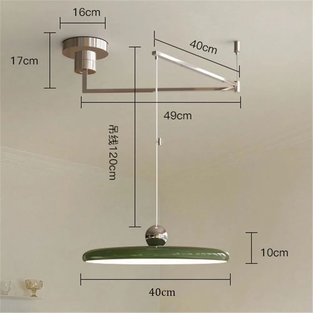 Swing Arm Pendant Lamp