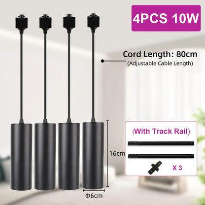 LED Track Pendant Light