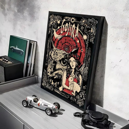 Gojira Metal Band Poster Canvas Wall Art Print