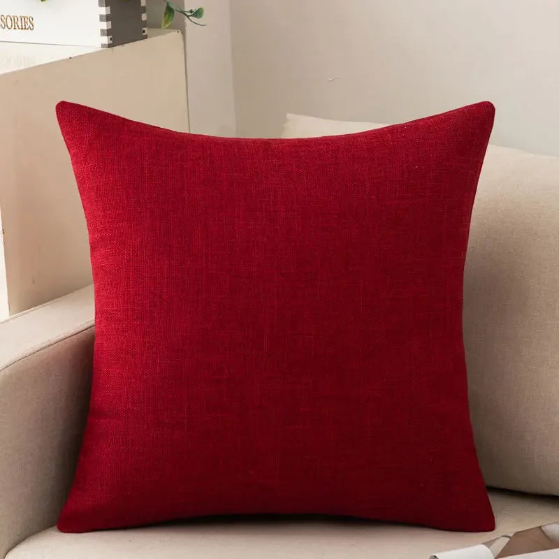 Farmhouse Chenille Throw Pillow Cover