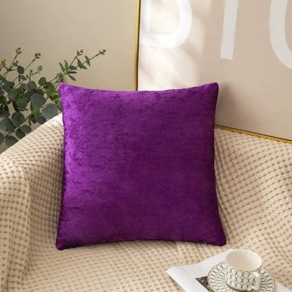 Velvet Throw Pillow Cover — styling detail