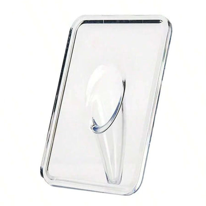 Transparent acrylic frame art vase for desktop bookshelf display