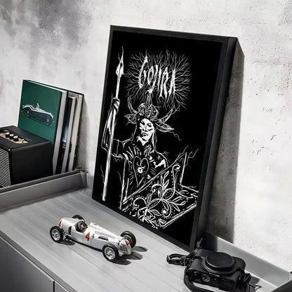 Gojira Metal Band Poster Canvas Wall Art Print