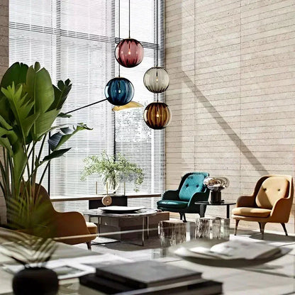 Glass Globe Pendant Light