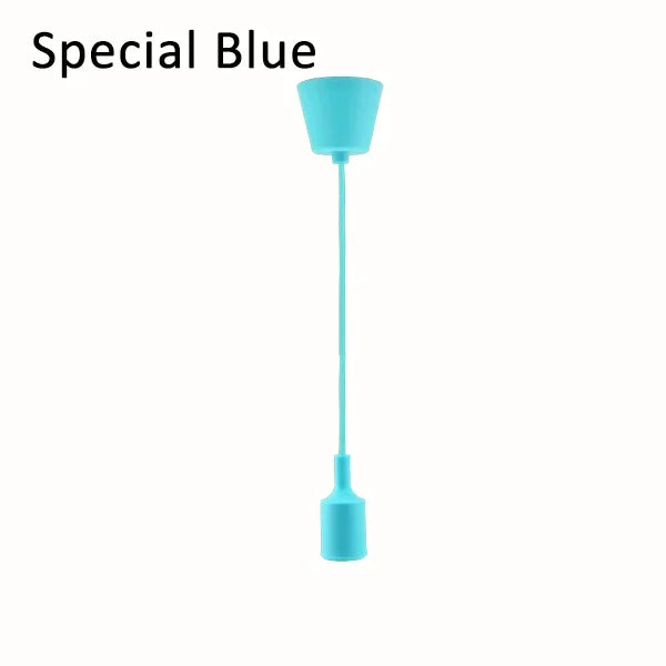Colorful Silicone E27 Pendant